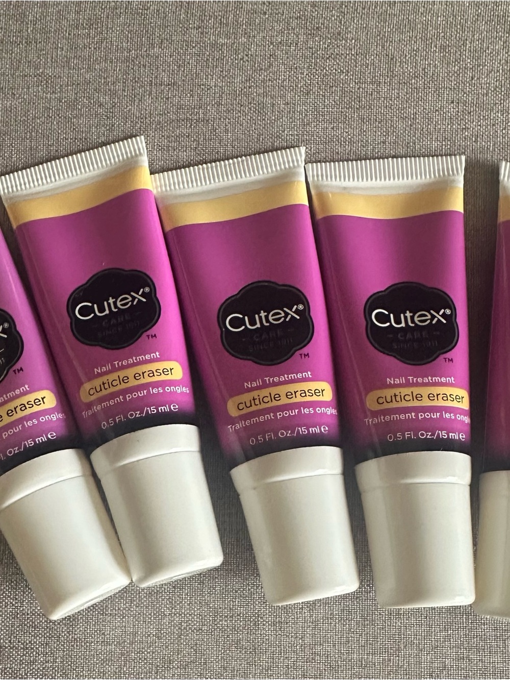 Cutex Cuticle Eraser Nail Treatment - 5 pack